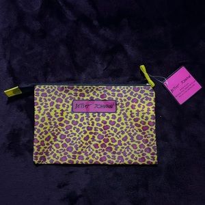 Betsey Johnson make up pouch